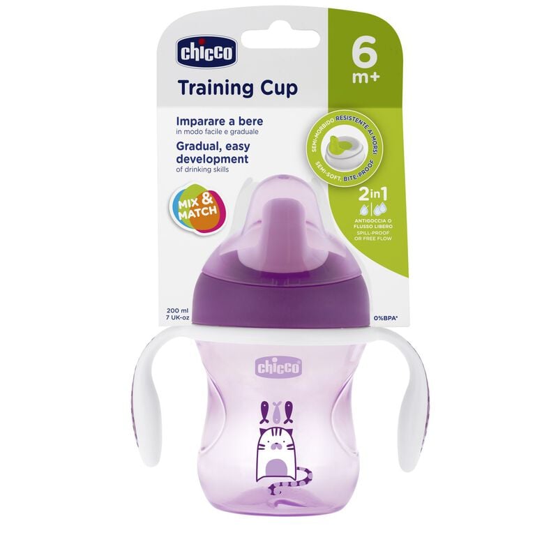 Training Cup (200ml) (6m+) (Assorted - Pink/Purple) image number 6
